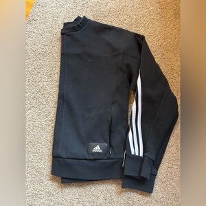 Adidas Black and White sweatshirt SZ XS